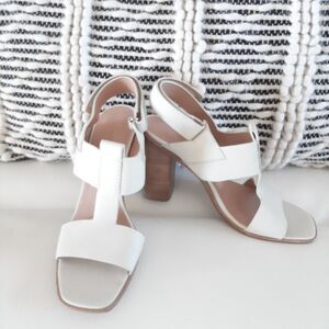 *Authentic Sigerson Morrison Jazz Leather Sandals Size 10